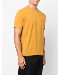 T-shirt à col rond jaune PS Paul Smith