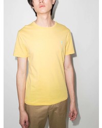 T-shirt à col rond jaune Polo Ralph Lauren