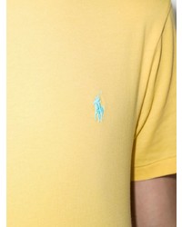 T-shirt à col rond jaune Polo Ralph Lauren