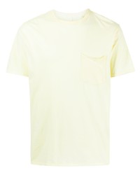 T-shirt à col rond jaune rag & bone