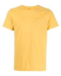 T-shirt à col rond jaune Ralph Lauren RRL