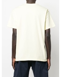 T-shirt à col rond jaune Carhartt WIP