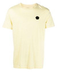 T-shirt à col rond jaune Viktor & Rolf