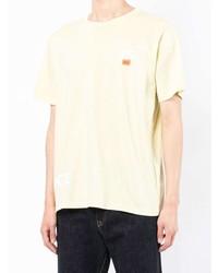T-shirt à col rond jaune Musium Div.