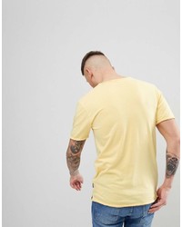 T-shirt à col rond jaune ONLY & SONS