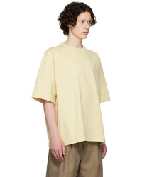 T-shirt à col rond jaune Camiel Fortgens