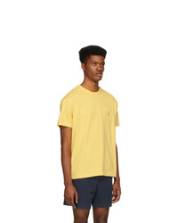 T-shirt à col rond jaune Polo Ralph Lauren