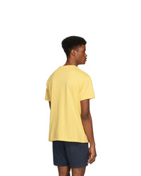 T-shirt à col rond jaune Polo Ralph Lauren