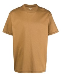 T-shirt à col rond marron clair Carhartt WIP