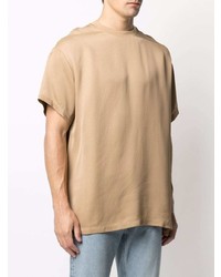 T-shirt à col rond marron clair Fear Of God