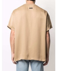 T-shirt à col rond marron clair Fear Of God