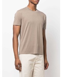 T-shirt à col rond marron clair Tom Ford