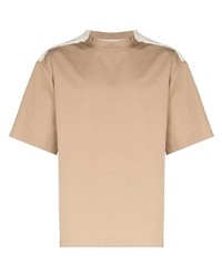 T-shirt à col rond marron clair GR10K