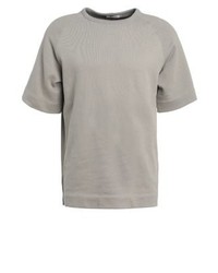T-shirt à col rond marron clair KIOMI