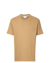 T-shirt à col rond marron clair Norse Projects