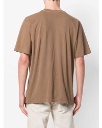 T-shirt à col rond marron clair Yeezy