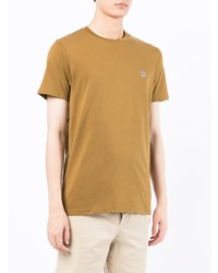 T-shirt à col rond marron clair PS Paul Smith