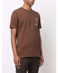 T-shirt à col rond marron Nike