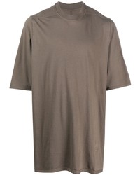 T-shirt à col rond marron Rick Owens DRKSHDW