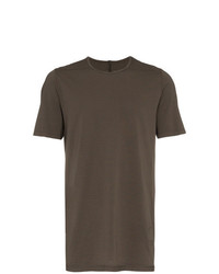 T-shirt à col rond marron Rick Owens DRKSHDW