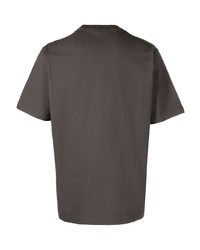 T-shirt à col rond marron Norse Projects