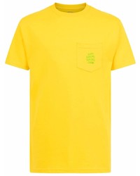 T-shirt à col rond moutarde Anti Social Social Club