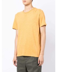 T-shirt à col rond moutarde rag & bone