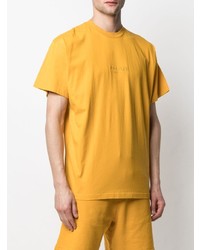 T-shirt à col rond moutarde BEL-AIR ATHLETICS