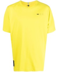 T-shirt à col rond moutarde McQ