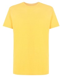T-shirt à col rond moutarde OSKLEN
