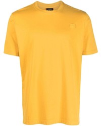 T-shirt à col rond moutarde Paul & Shark