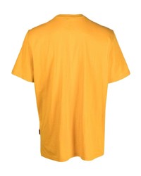 T-shirt à col rond moutarde Parajumpers