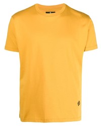T-shirt à col rond moutarde Tagliatore