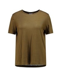 T-shirt à col rond moutarde Vero Moda