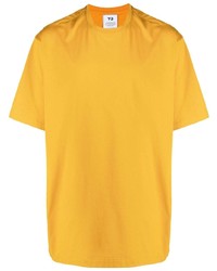 T-shirt à col rond moutarde Y-3