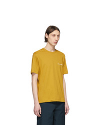 T-shirt à col rond moutarde Comme Des Garcons SHIRT