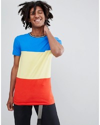 T-shirt à col rond multicolore ASOS DESIGN