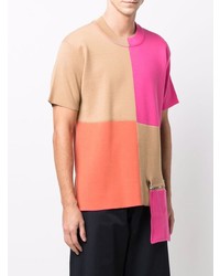 T-shirt à col rond multicolore Jacquemus