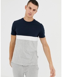 T-shirt à col rond multicolore Burton Menswear