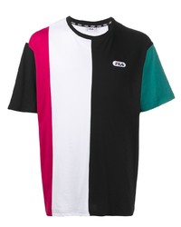 T-shirt à col rond multicolore Fila
