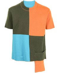 T-shirt à col rond multicolore Jacquemus