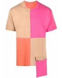T-shirt à col rond multicolore Jacquemus