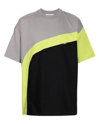 T-shirt à col rond multicolore MSGM