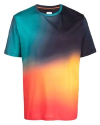 T-shirt à col rond multicolore Paul Smith