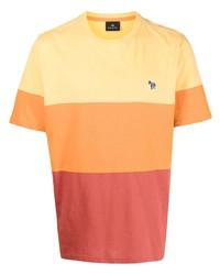 T-shirt à col rond multicolore PS Paul Smith