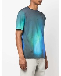 T-shirt à col rond multicolore Paul Smith