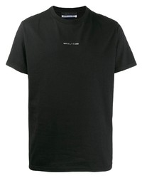 T-shirt à col rond noir 1017 Alyx 9Sm