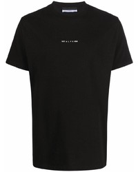 T-shirt à col rond noir 1017 Alyx 9Sm