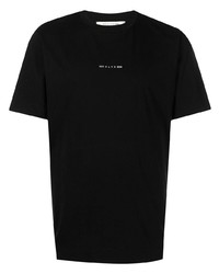 T-shirt à col rond noir 1017 Alyx 9Sm