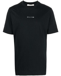 T-shirt à col rond noir 1017 Alyx 9Sm